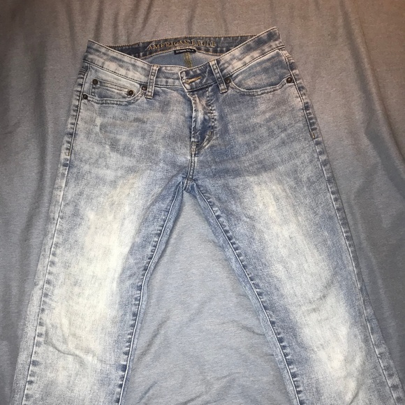 American Eagle Outfitters Other - American Eagle White Wash Slim Cut Jeans, 30x32
